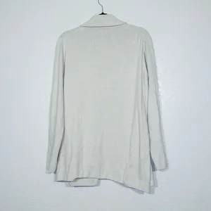 J. Crew Heather Dust Gray Chelsea Sweater Blazer Cardigan Size Large thumbnail 6