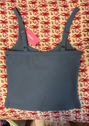 Edikted Karin Cut Out Ribbed Tank Top thumbnail 3