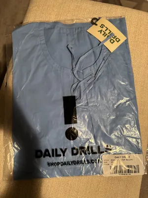 Daily Drills Poplin Tie Top Malibu thumbnail 4