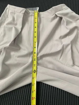 Free People Tyler Menswear Trousers - cream size small thumbnail 15