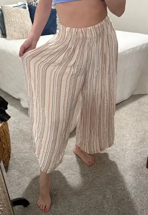 Free People Pants Flowy Boho thumbnail 7