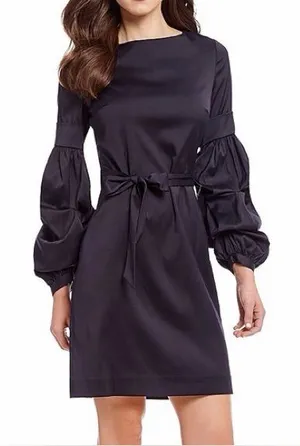 Antonio Melani | Theo Ruffle Black Dress, size 2 thumbnail 1