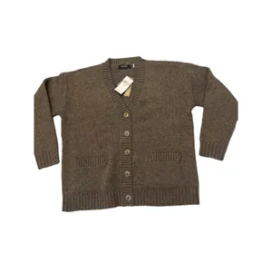 Lauren Ralph Lauren Wool-Blend V-Neck Cardigan thumbnail 2