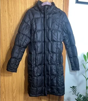 The North Face Black Long Puffer Coat thumbnail 1