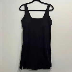 Old Navy power soft active dress Chic Black Sleeveless large thumbnail 2