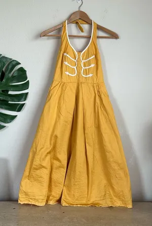 Vintage Anthropologie Floreat Western Halter Dress thumbnail 1