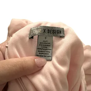LOVE X DESIGN One‎ Shouldered Ruched Cocktail Dress Pink Small thumbnail 6
