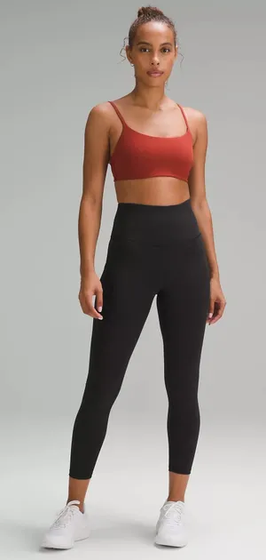 Lululemon Wunder Train High-Rise Tight with Pockets 25" Black size 4 NWT thumbnail 1