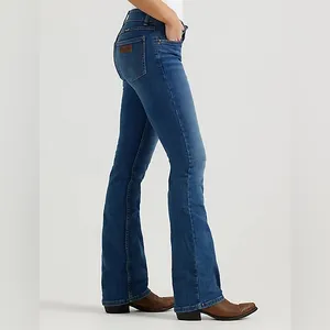 WRANGLER RETRO® MAE MID RISE BOOTCUT WESTERN JEAN SIZE 35x34 thumbnail 2