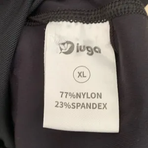 Iuga Seamless Black Bodysuit. Size thumbnail 4