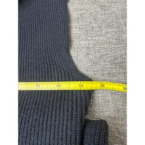PrettyGarden Black Ribbed Knit Mock Neck Sleeveless Bodycon Midi Dress Medium thumbnail 5
