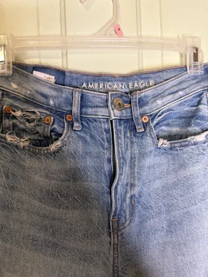American Eagle Outfitters Baggy Jeans size 00 thumbnail 2