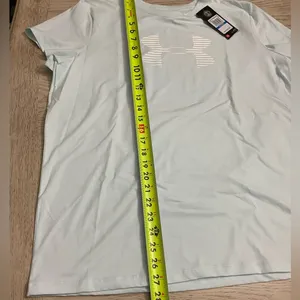 Under Armour Blue Short Sleeve Tee Moisture-Wicking Performance thumbnail 6