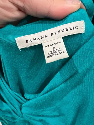 Banana Republic jersey maxi dress, strappy back size small thumbnail 3