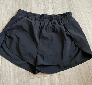 bp Black Athletic Running Shorts with Elastic Waist thumbnail 1