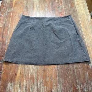 Old Navy Mini Skirt XL Black Gray Houndstooth thumbnail 10