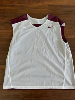 Men’s Nike Reversible Maroon and white jersey thumbnail 2