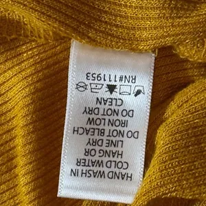 Active USA Mustard Yellow Ribbed Knit Duster Cardigan J10202 Mens Medium thumbnail 7