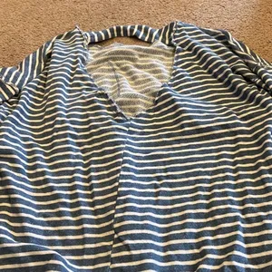 Free people beach‎ striped blouse xs thumbnail 6