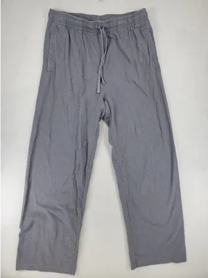 Skims Jersey Mens Lounge Straight Leg Pant Ash‎ Size Medium Cotton Blend Loose thumbnail 1