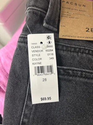PacSun Low-Rise Baggy Jeans thumbnail 3