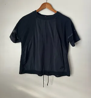 Nike semi cropped tee thumbnail 1