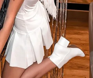 Blue Blush Boutique white tennis skirt thumbnail 2