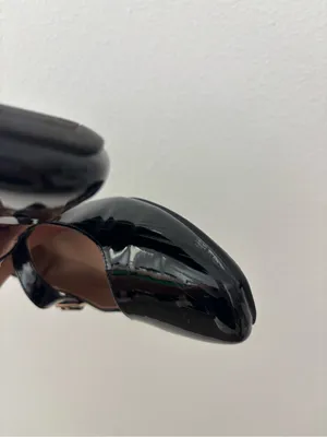 Dream Paris Mary Jane black patent leather flats thumbnail 7