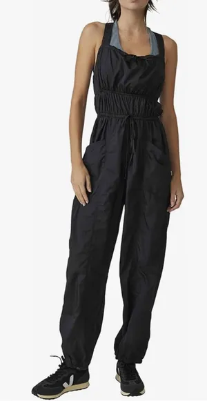 Free People Tropic Sport One-Piece black size Large thumbnail 1