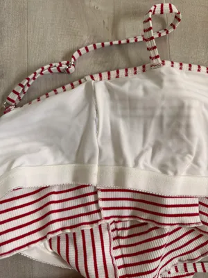 Princess Polly Twiin Tankini Set - Red/White thumbnail 5