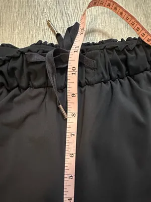 Lululemon Sz 2 Keep Moving High Rise Business Casual Pull On Women’s Black Pants thumbnail 7