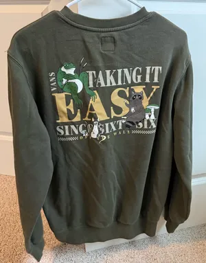 Vans Green Crewneck thumbnail 2