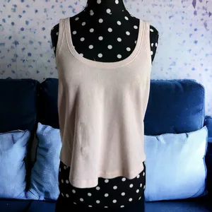 Victoria's‎ Secret Womens Pajama Top Sz S Pink Dream Tank Waffle Textured NEW thumbnail 2