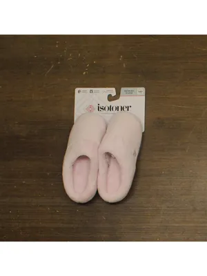 NWT Isotoner Womens Terry Clog Slippers Non Slip 96035 Peony Pink M (7.5-8) thumbnail 5