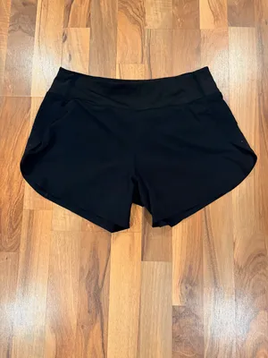 Black Women's High-Waist Performance Shorts thumbnail 4