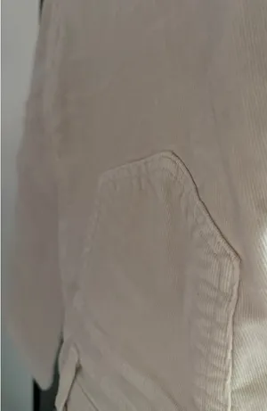J Brand White Skinny Jeans Corduroy thumbnail 6