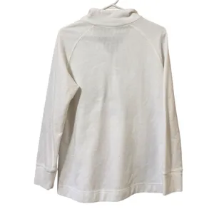 Lulu-B Women Size Medium Waffle Knit‎ Top 1/2 Zip Preppy Athleisure City Modern thumbnail 2