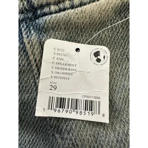 FREE PEOPLE We The Free Osaka Jeans spearmint size 29 NWT boho indie thumbnail 8