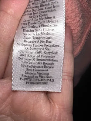 Everlane The Retrack Half-Zip Sweatshirt Light Rose Sustainable Loungewear Cozy thumbnail 6