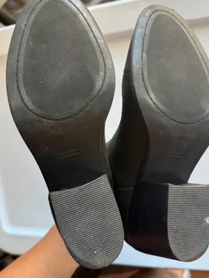Toms Black Chelsea Ankle Boots with Block Heel Womens 8M thumbnail 5