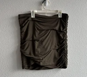 Free People Green Strapless Top thumbnail 1