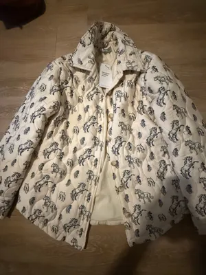 Boutique Blue B Quilted Western Horse Print Jacket thumbnail 2
