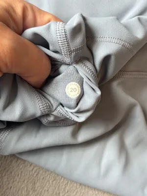 Lululemon Wunder Under High-Rise Tight 25" *Full-On Luxtreme Chambray Size 20 thumbnail 4