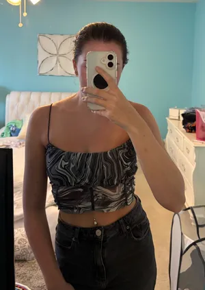 Garage Crop Tank thumbnail 1