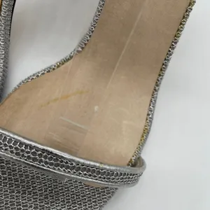 Raye X Revolve Kalene Heel - Silver - 10 thumbnail 7