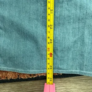 7 For All Mankind western Denim Short Sleeve Top thumbnail 9