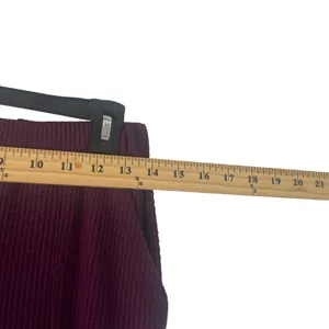 Retreat Women's Size Small Burgundy Purple Two Piece Pajama‎ Set thumbnail 11