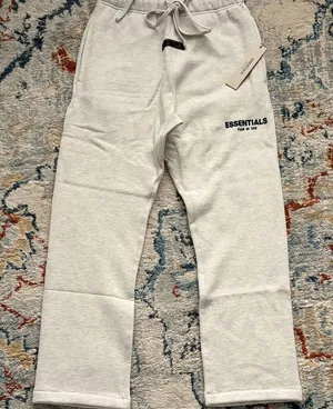Essentials Fear Of God Relaxed Sweatpants Light Oatmeal Size S thumbnail 1
