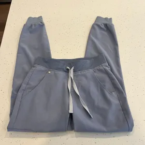 FIGS Zamora‎ Jogger Scrub Pants in Vapor Blue size XXS thumbnail 2