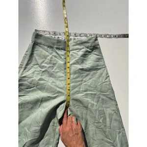 & Other Stories Linen Blend Mint High Waist Wide Leg Pants 2 thumbnail 9
